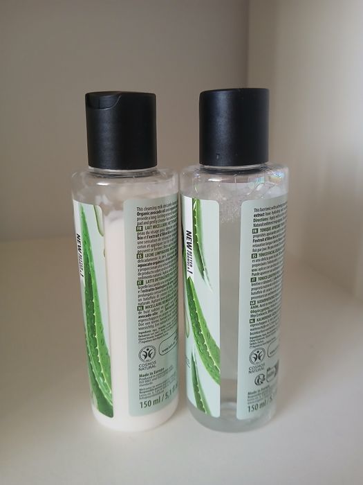 Zestan Organic Shop mleczko i tonik do twarzy