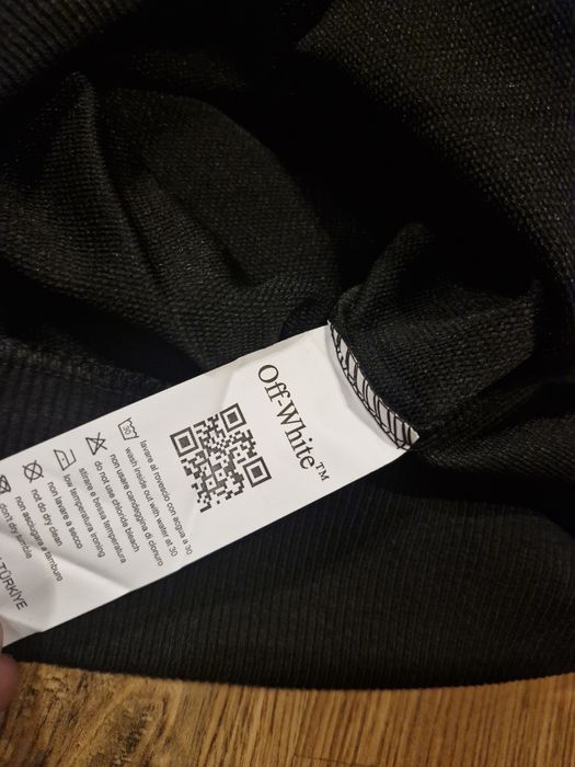 Nowa bluza męska off-white  L xl czarny 2nitkowa bawełna prezent