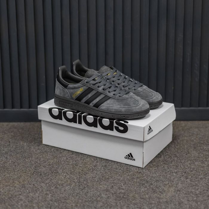 Кросівки Adidas Spezial Grey - Black premium