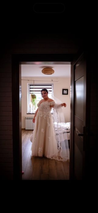 Suknia Ślubna Plus Size