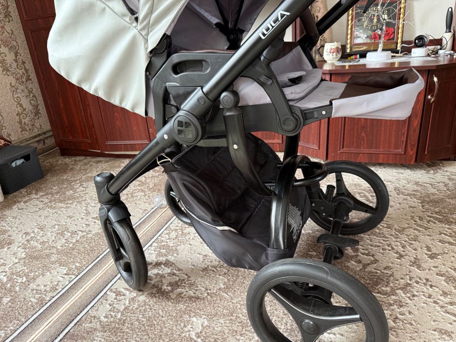 Продам коляску 2в1  Bebetto Luca Pro в сірому кольорі