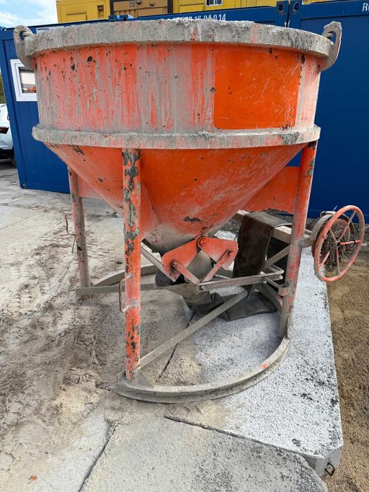 Kubeł do Betonu 1500 l / CE
