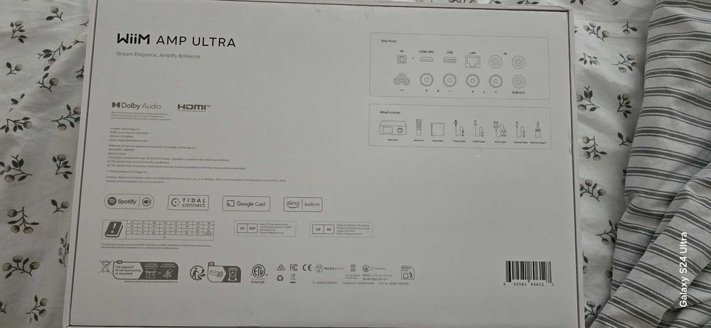 Vendo Amplificador e Streaming Wiim Amp Ultra Imaculado