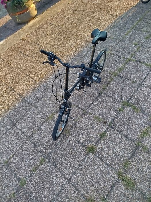 Bicicleta dobrável, com mudanças