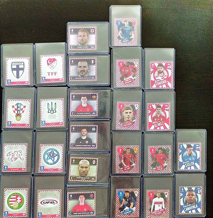 Cromos Paralelos Topps Euro 2024