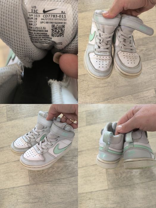 Детские кроссовки 27,28,31р nike,kappa