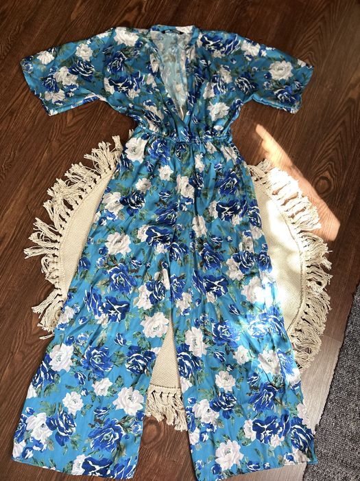 Zara xs сатин       комбінезон