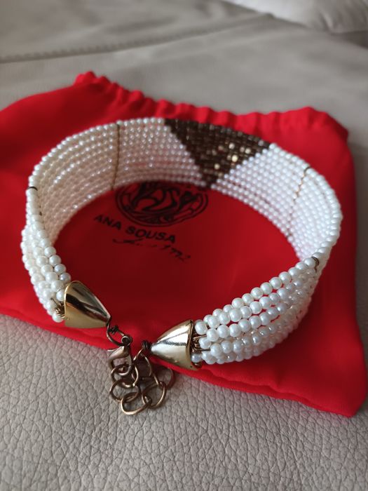 Gargantilha de perolas Ana Sousa