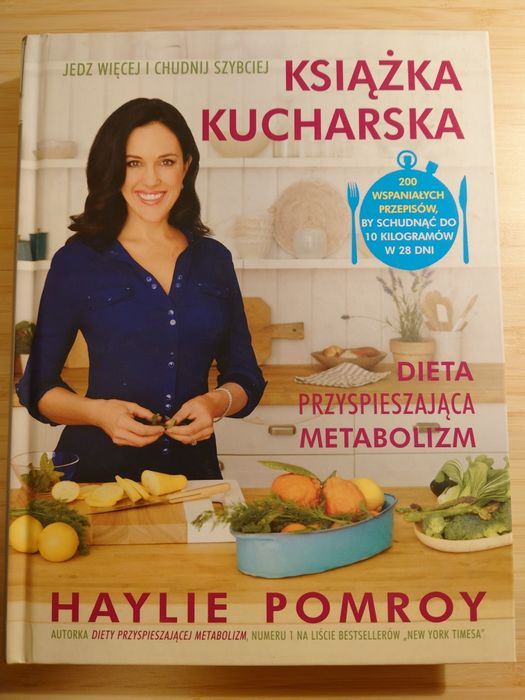 Książka kucharska- Dieta przyśpieszająca metabolizm