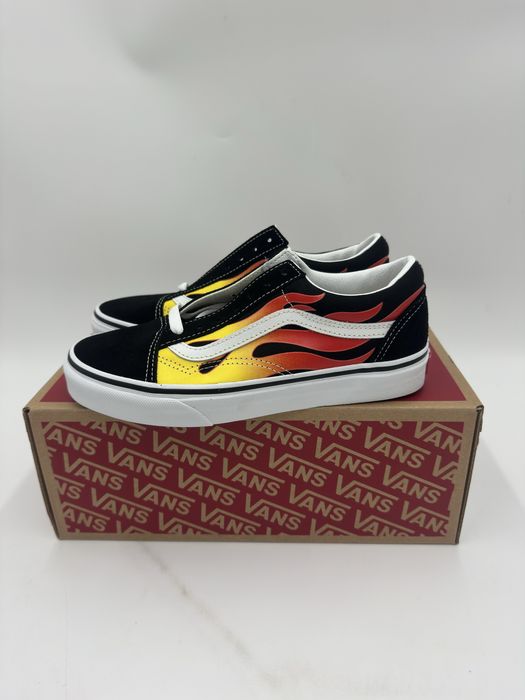 Buty Sportowe Trampki Vans Old Skool flame 37