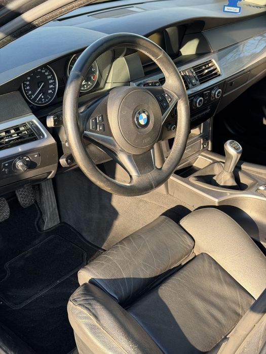 BMW E61 523i 2.5 benzyna | Panorama | Skóra | Xenon | Polska |