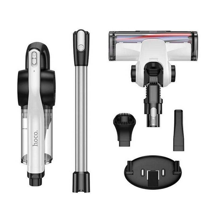 Пылесос ручной аккумуляторный для дома офиса авто HOCO HY11, 10000 Pa