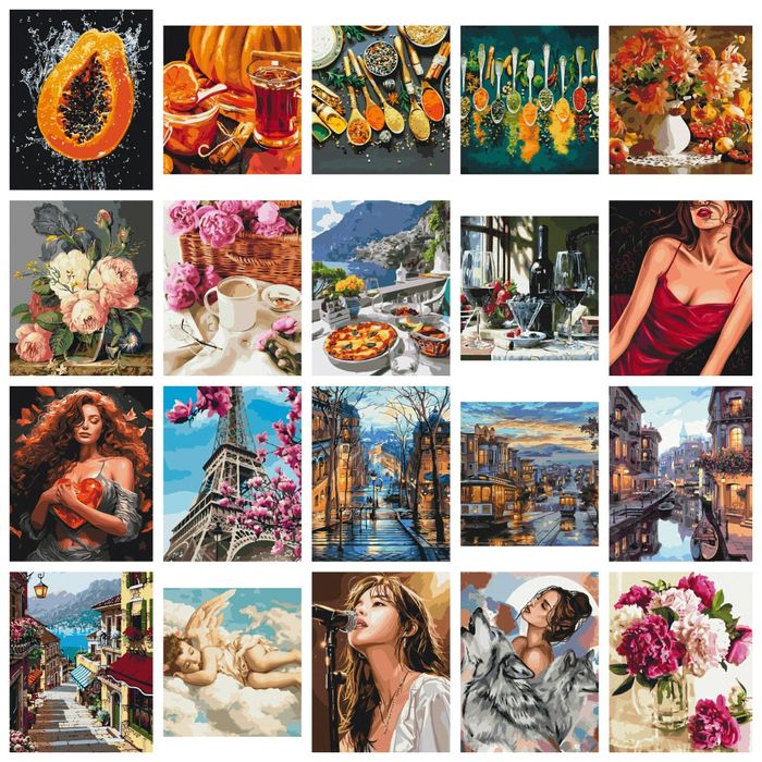 Картини за номерами 50×40