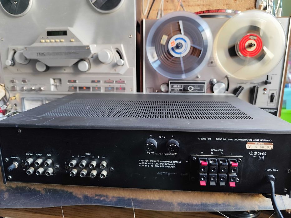wzmacniacz BASF D-6360 HiFi 1980r.