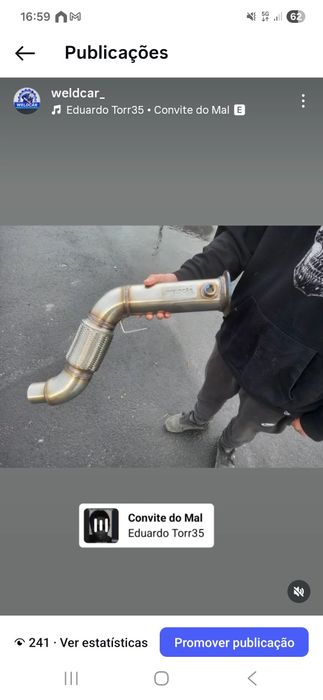 Vendo downpipe  novos