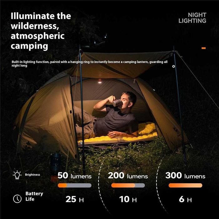 Qunature Atomic Pump 61 грам Ультралайт насос + ліхтарик