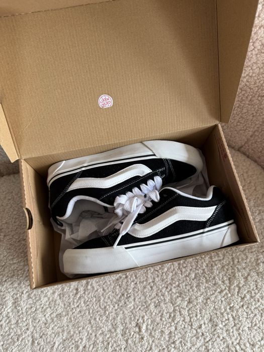 Кеди Vans Knu Skool чорні 43p