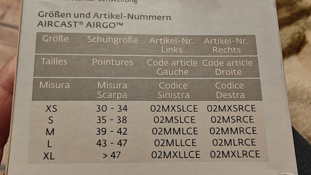 Бандаж, ортез для стопы, руки