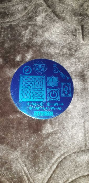 Nowa blaszka płytka do stempli na paznokcie - nr. 087