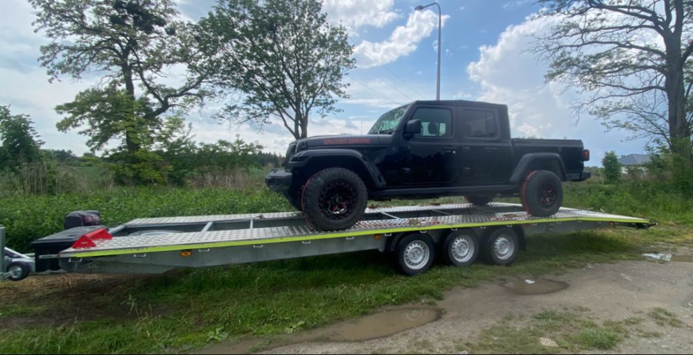 Holowanie aut - laweta