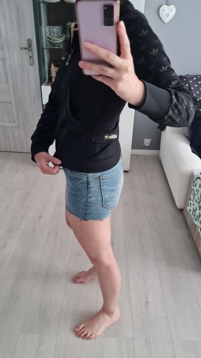 Bluza z kapturem Adidas roz. S