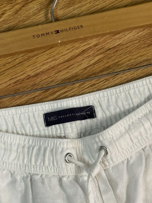 Штаны палаццо (100% лён) Marks & Spenser