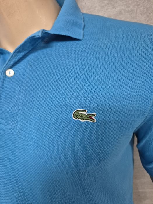 Koszula polo Lacoste Classic Fit niebieska rozm S
