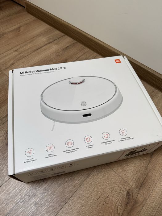 Робот-пилосос Xiaomi Mi Robot Vacuum-Mop 2 Pro White BHR5044EU