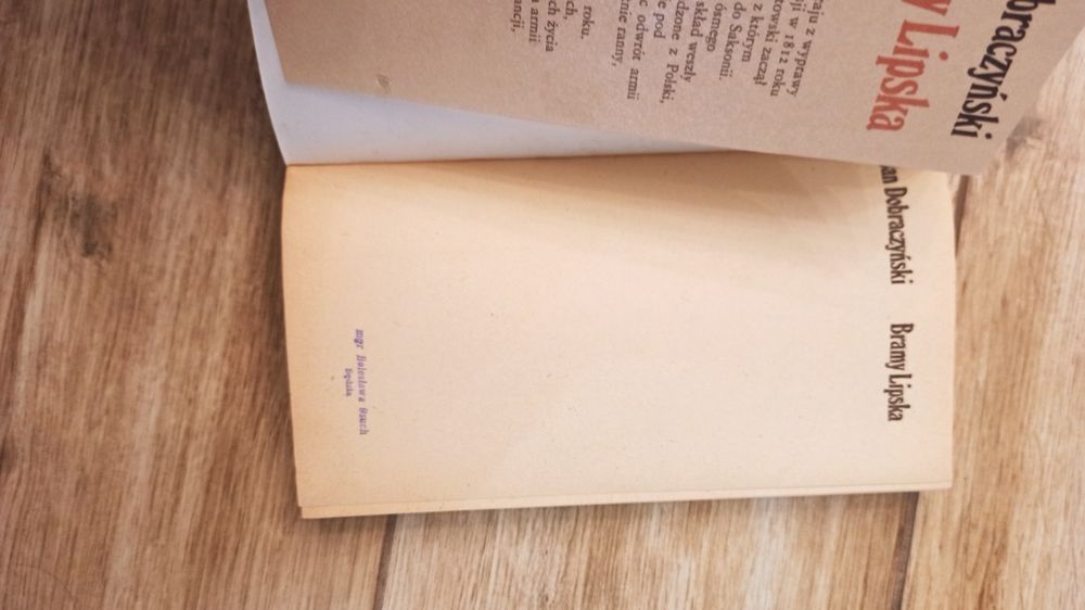 Bramy Lipska Jan Dobraczyński