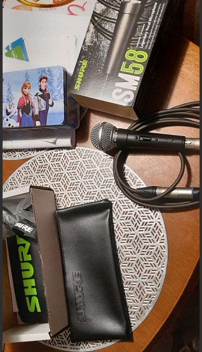 Shure SM58LCE Mikrofon dynamiczny ORYGINALNY od Autoryzowanego Dealera