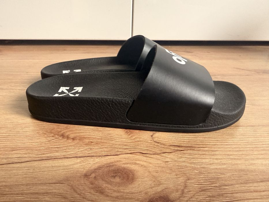 Klapki Off White basen plaża rozm 33/34
