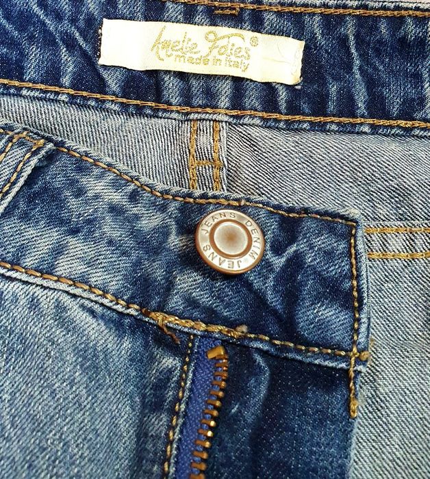 Джинсы женские кюлоты Италия 40 размер S