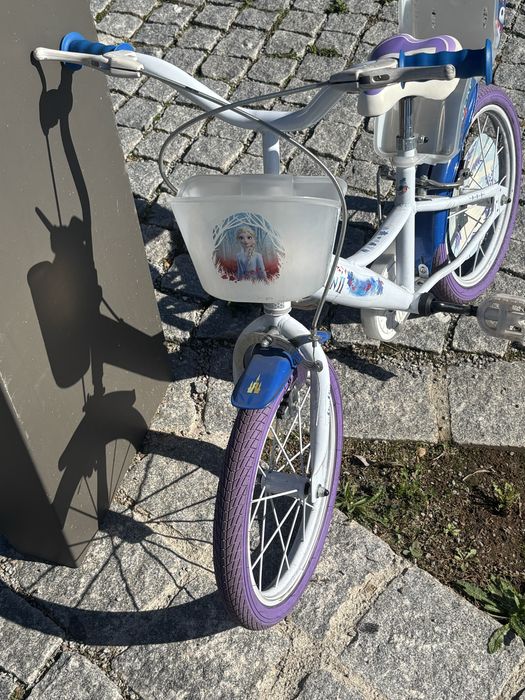 Bicicleta menina Frozen roda 16