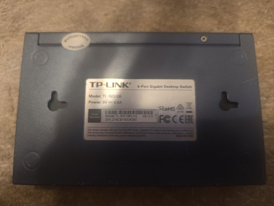 TP-Link TL-SG108 Switch