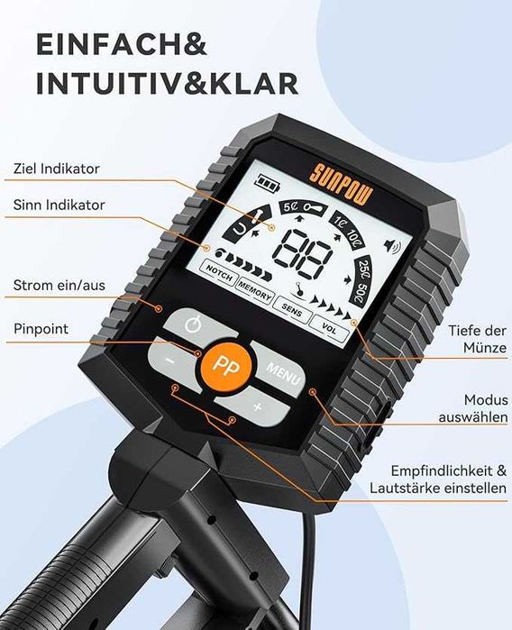 Wykrywacz metali IP68