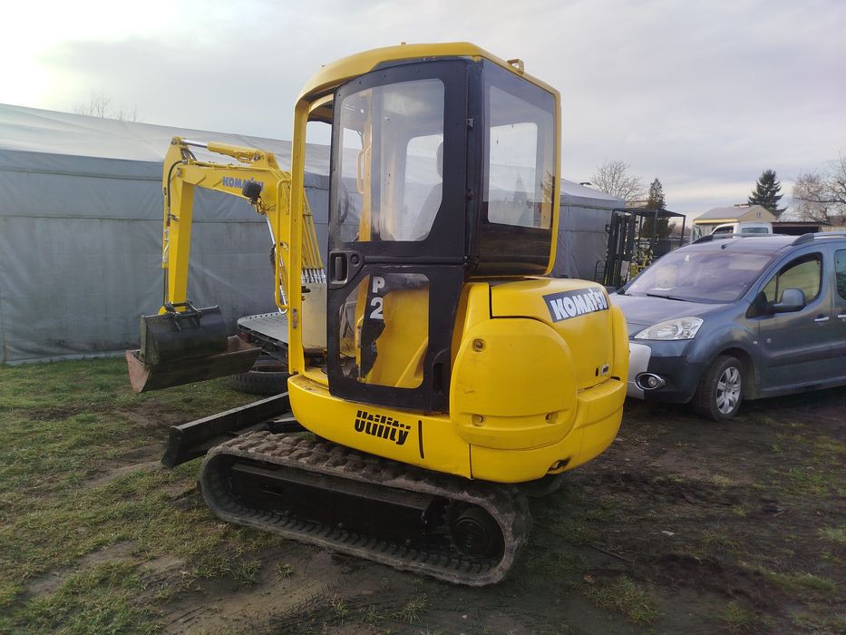 Terex tc20 minikoparka Komatsu PC20R8