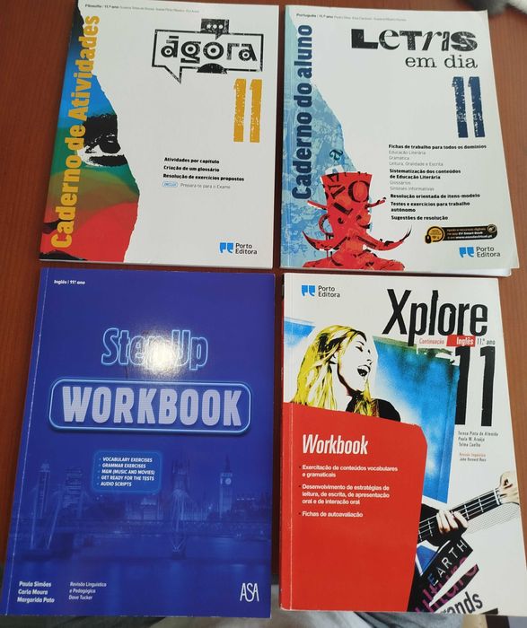 Livros de atividades 11.ano