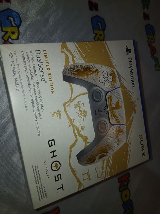 Pad DualSense PS5 nowy edycja Ghost Of Yotei mozliwa zamiana