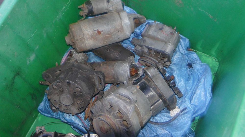 Fiat 125p F alternator rozrusznik