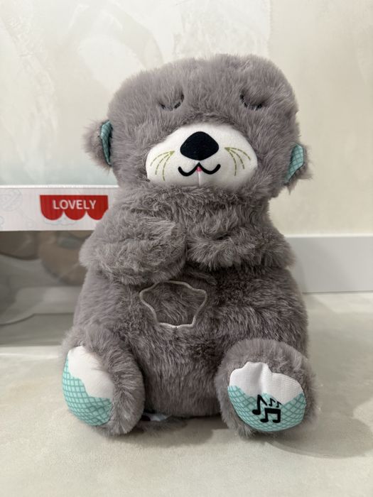 Мʼяка іграшка-нічник видра Comfort Toys