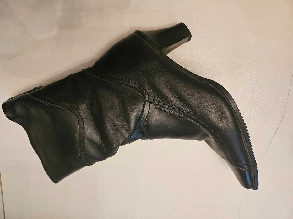 kozaki ze skóry idealny stan