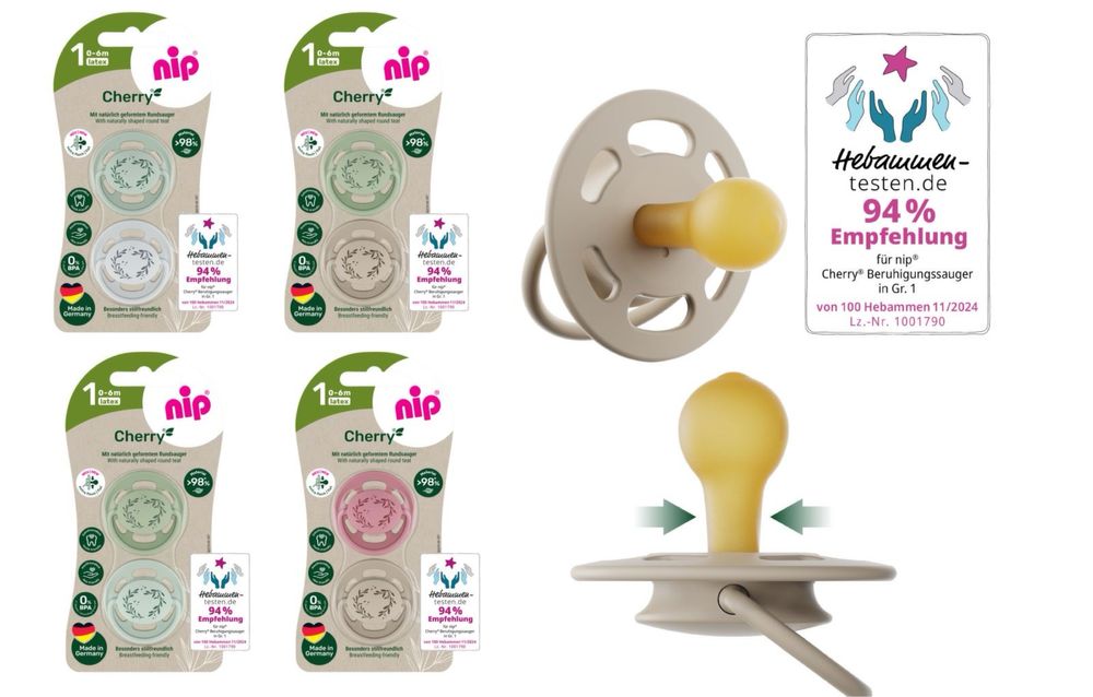 Пустушки nip, соски ніп, латексна соска нип, Bibs