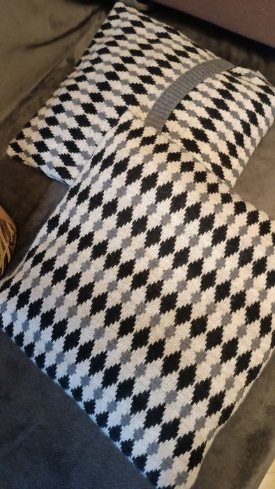 В'язані вовняні наволочки для декоративних подушок Англія 45х45