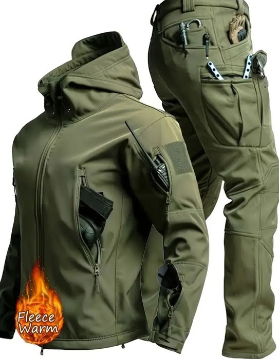 Тактичний костюм чорний на флісі S,M,L,XL,XXL.новий.(є варіант літо 3 фото -XXXL),