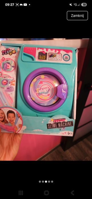 Nowa zabawka slime machine