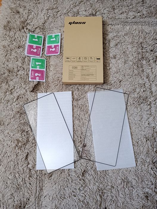 2 películas de vidro novas Samsung S25 Ultra