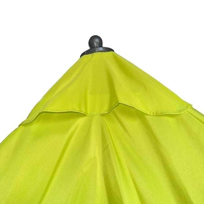 Guarda sol de jardim 2x2m retangular verde NOVO