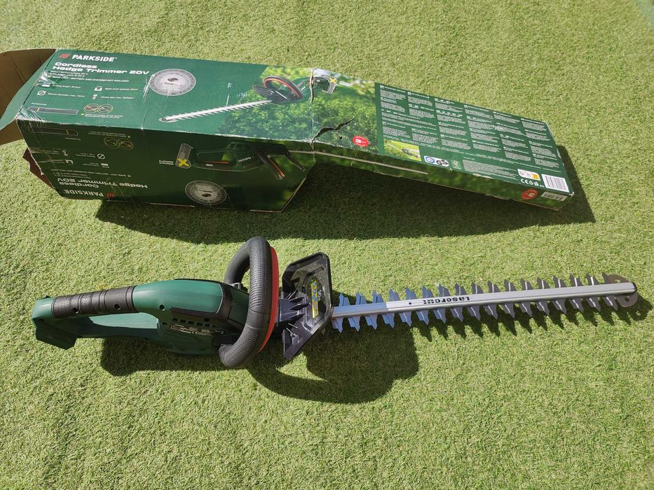 máquina de cortar arbustos parkside