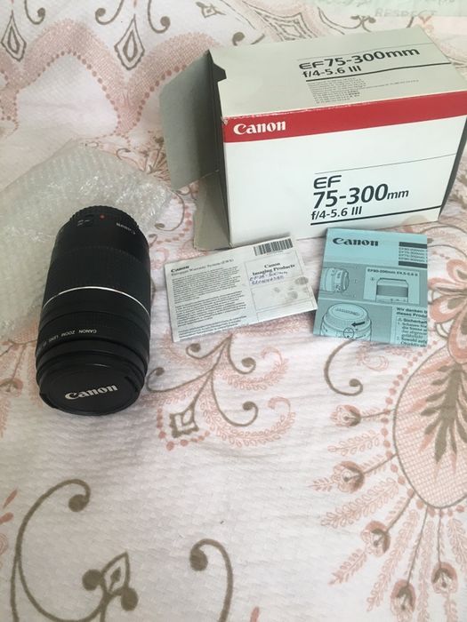 Обьектив Canon EF 75-300mm f/4-5.6III