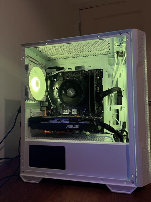 PC Gaming Ryzen 5 2600 + RX 580 8Gb + 16GB RAM + NVMe 512GB – Garantia